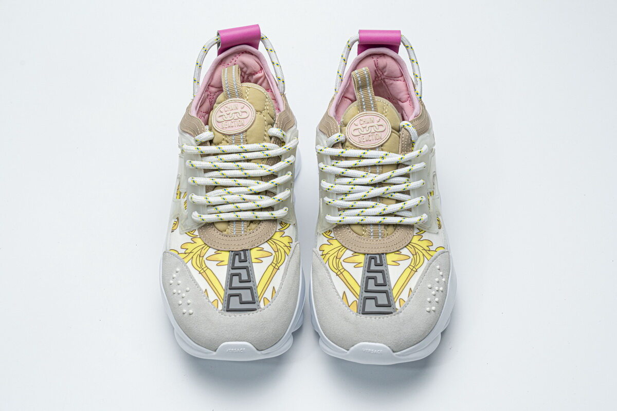 Versace CHAIN REACTION White Grey Pink(SP Batch)