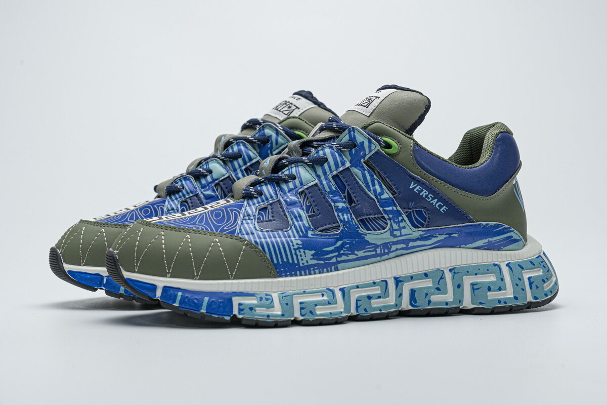 Versace TRIGRECA Army Green Blue(SP Batch)