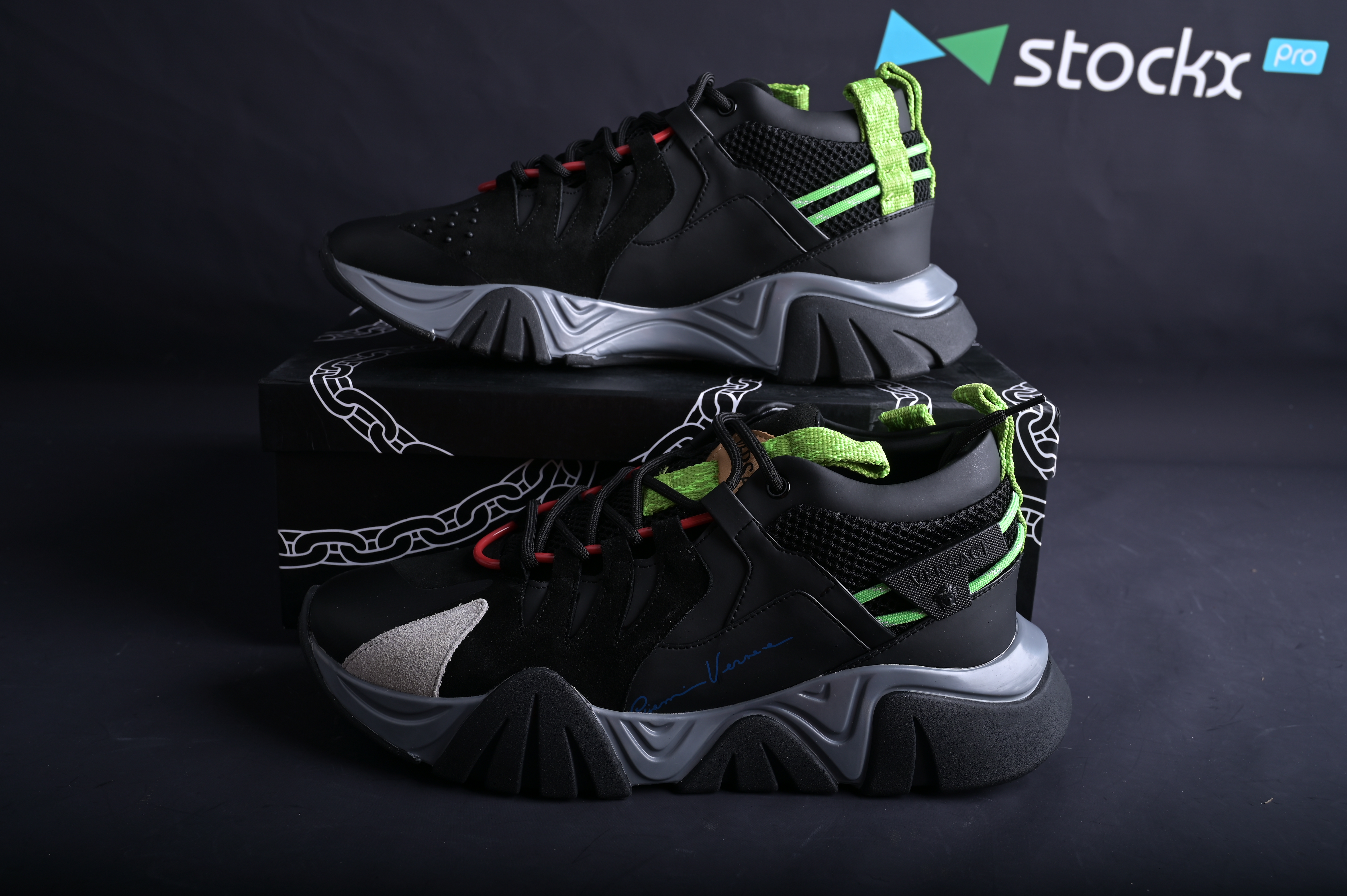 Versace TRIGRECA Jogging Black Grey(SP Batch)