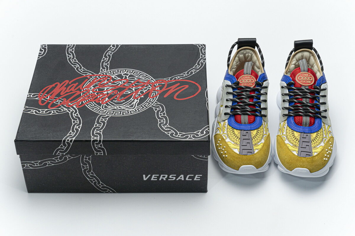 Versace CHAIN REACTION White Yellow Blue(SP Batch)