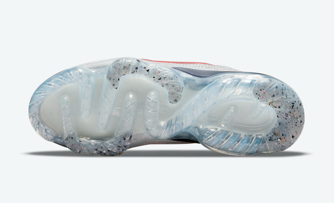 Air VaporMax 2021 Flyknit  White Thunder Blue  DC9454-100