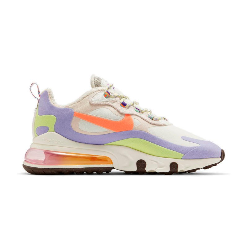 Wmns Air Max 270 React  Sail Orange Frost  DC3276-101