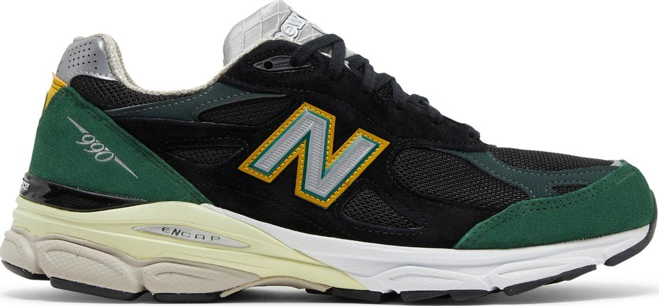 990v3 Made In USA  Black Green  M990CP3