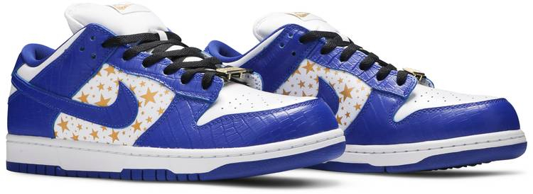Svp*me x Dunk Low OG SB QS  Hyper Royal  DH3228-100