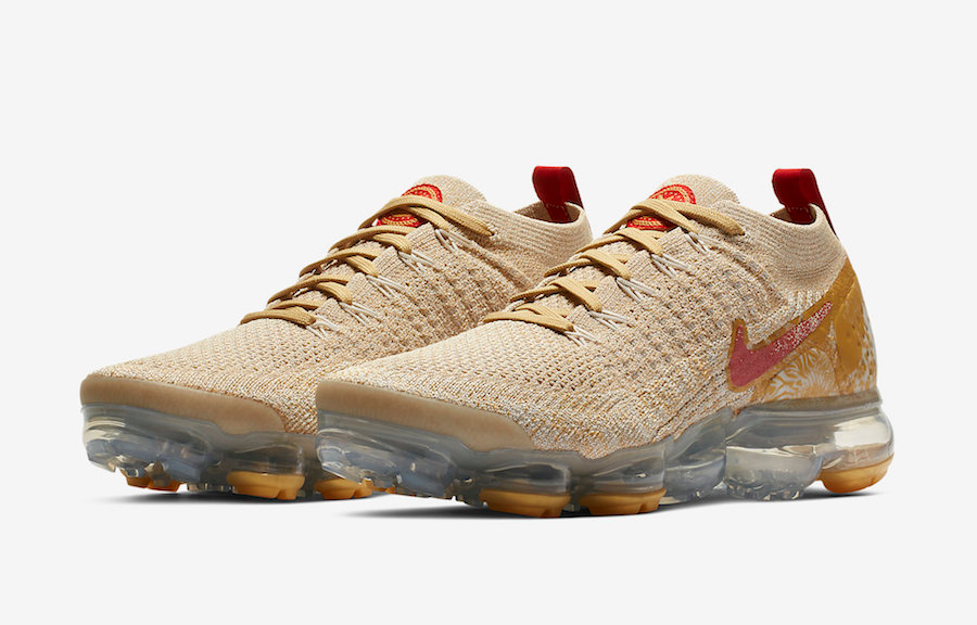 Wmns Air VaporMax 2 Flyknit  Chinese New Year  BQ7037-001