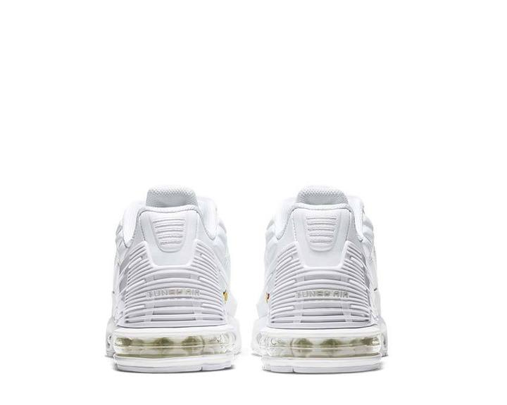 Air Max Plus 3  Triple White  CW1417-100