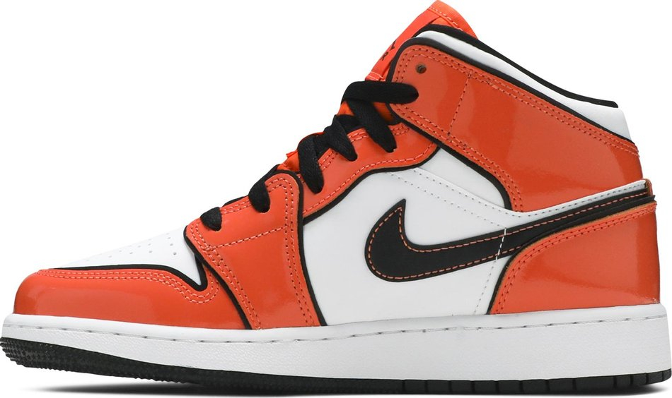 Jordan Reps 1 Mid SE GS  Turf Orange  BQ6931-802