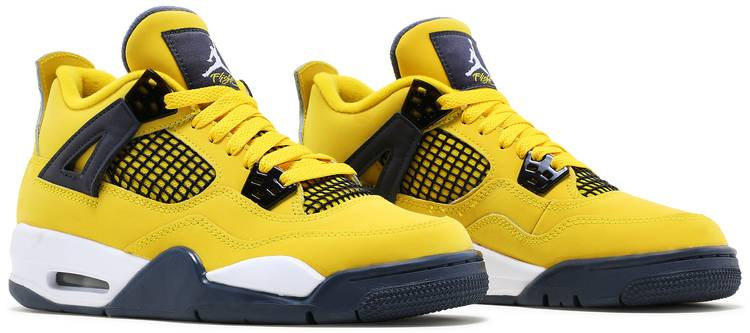 Air Jordan 4 Retro GS  Lightning  2021 408452-700 Replicas