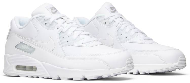 Air Max 90  White Leather  302519-113