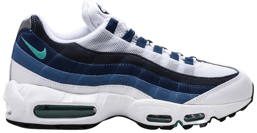 Air Max 95 OG  White Slate Blue  554970-131
