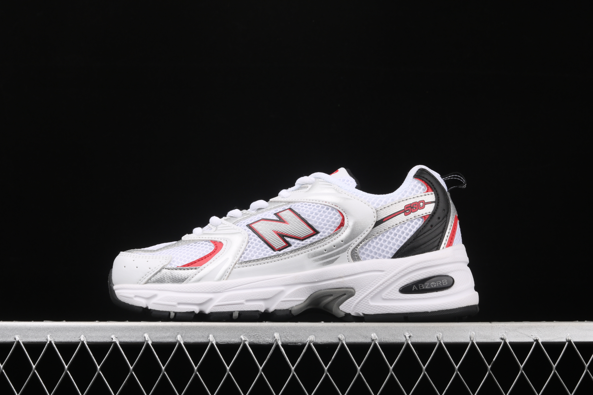 530v2 Retro  White Silver Red  MR530SA