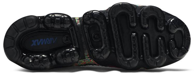 Air VaporMax Flyknit 2  Black Multi-Color  942842-017