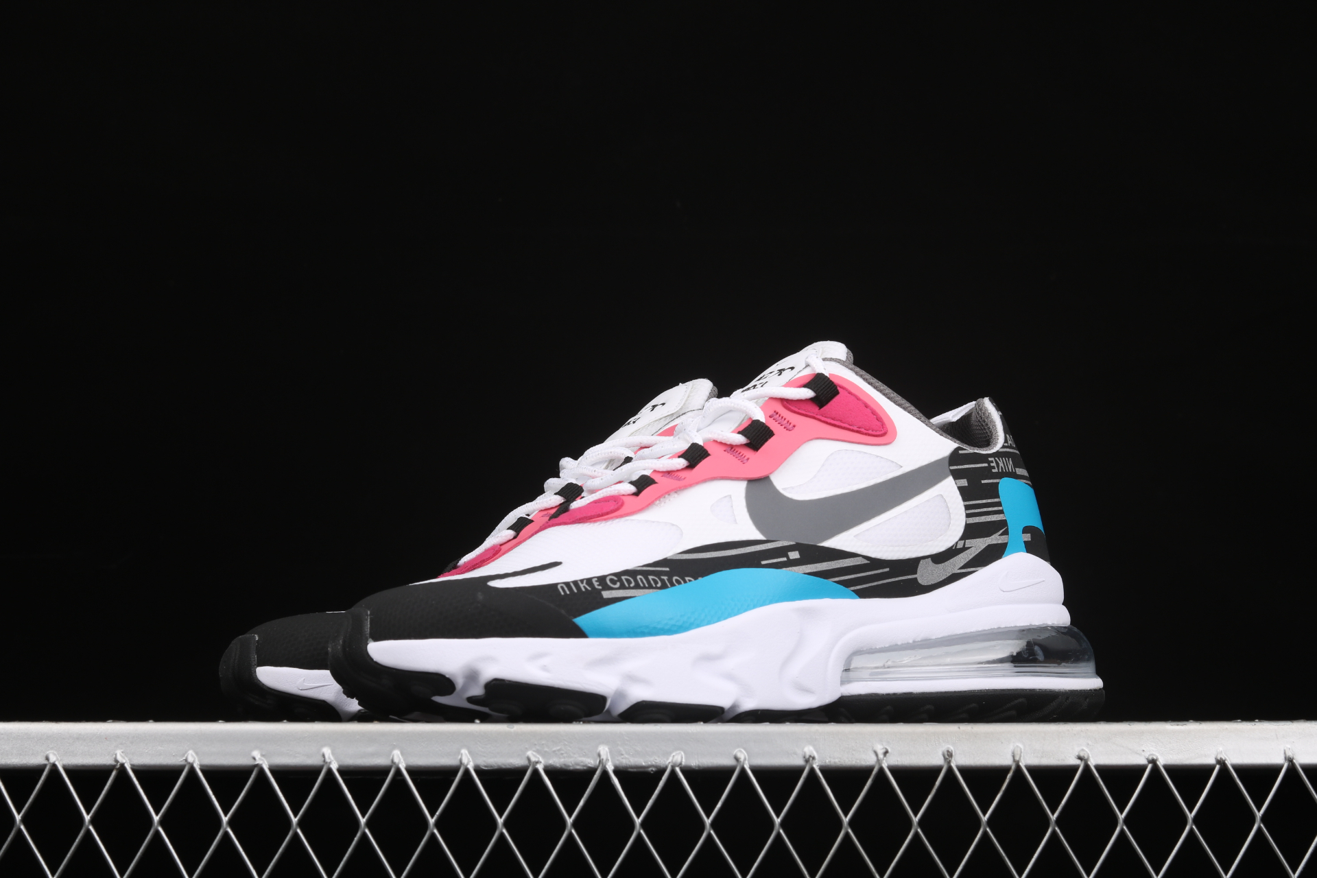 Air Max 270 React  White Laser Blue  DA4303-100