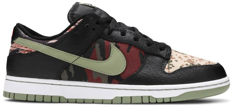 Dunk Low SE  Black Multi-Camo  DH0957-001