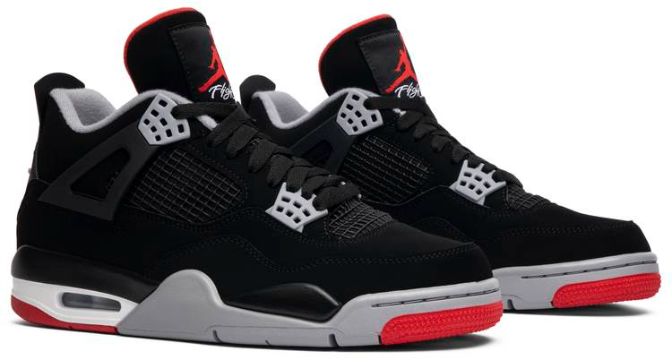 Air Jordan 4 Retro OG  Bred  2019 308497-060 Reps