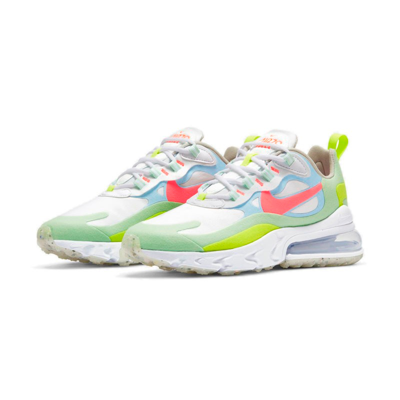 Wmns Air Max 270 React  Regrind Soles-Cucumber Green  DB5927-161