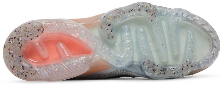 Air VaporMax 2021 Flyknit  Grey Fog Bright Mango  DH4084-002