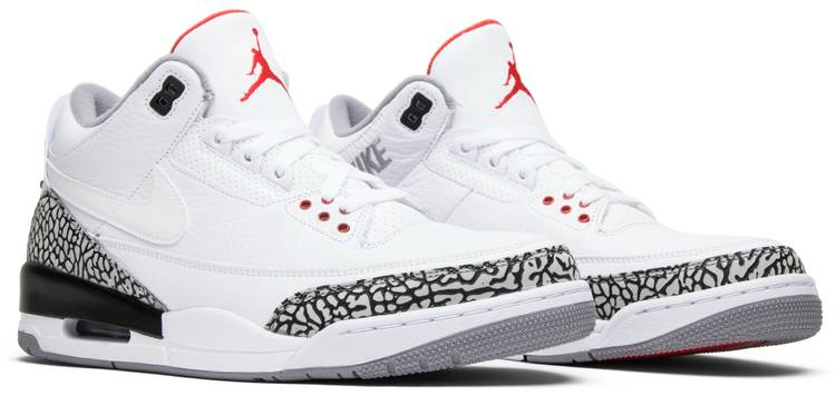 Air Jordan 3 Retro JTH NRG  White Cement  AV6683-160