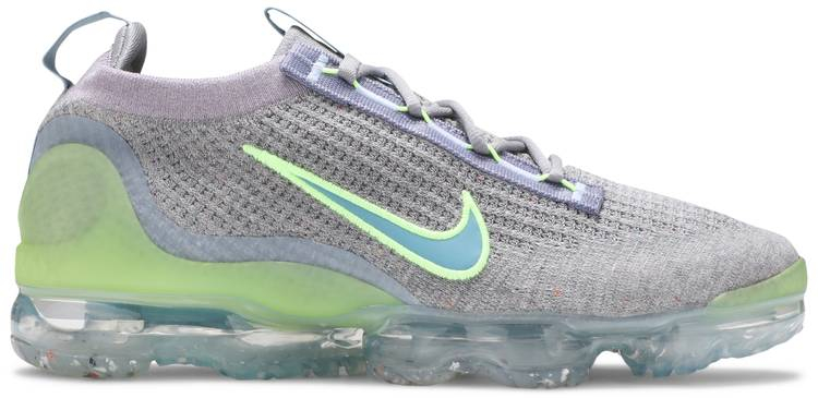 Air VaporMax 2021 Flyknit  Grey Light Liquid Lime  DH4084-003