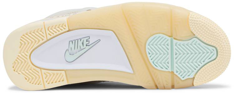 Off-White x Wmns Air Jordan 4 SP  Sail  CV9388-100 Reps