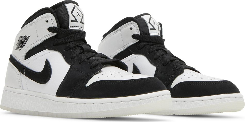 Air Jordan 1 Mid SE GS  D1am0nd  DN4321-100