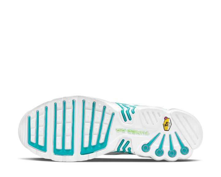 Air Max Plus 3  White Aquamarine  DM2835-100