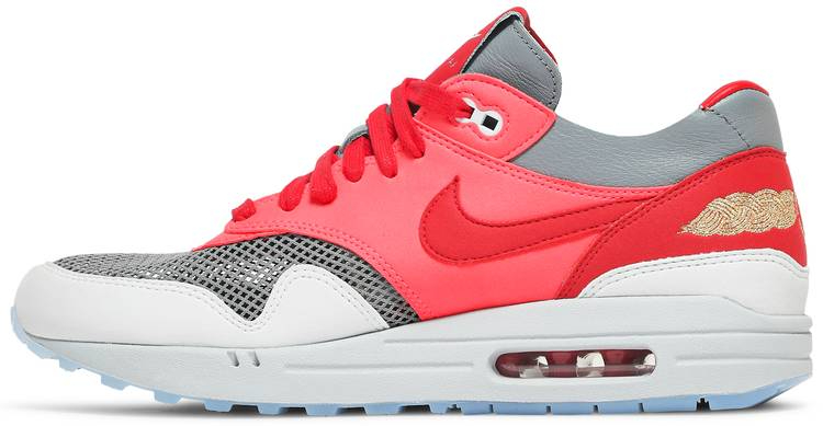 CLOT x Air Max 1  Kiss Of Death-Solar Red  DD1870-600