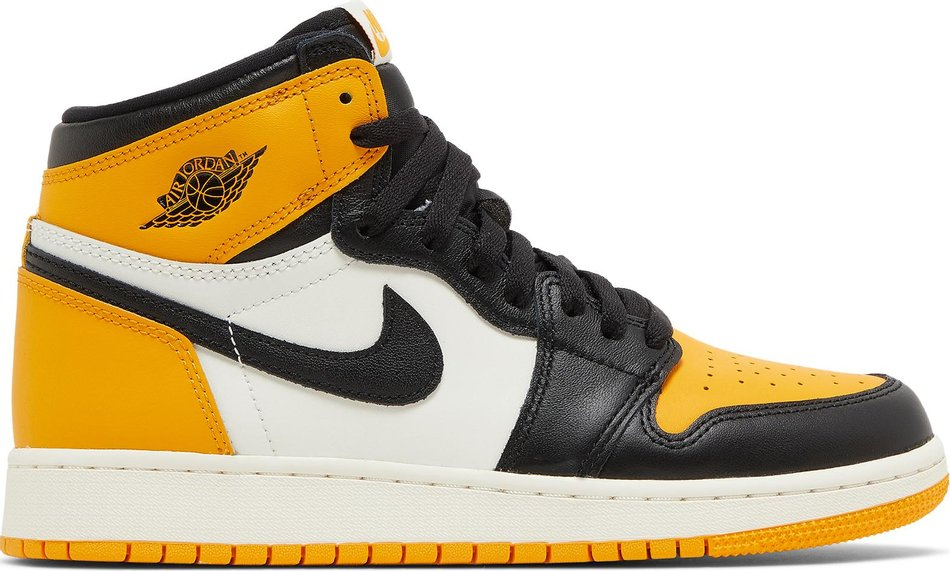 Air Jordan 1 Retro High OG  Yellow Toe  555088-711