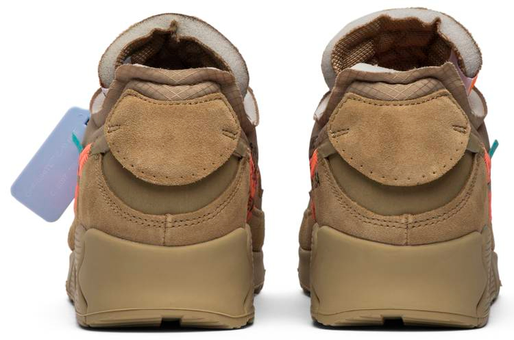 Off-White x Air Max 90  Desert Ore  AA7293-200