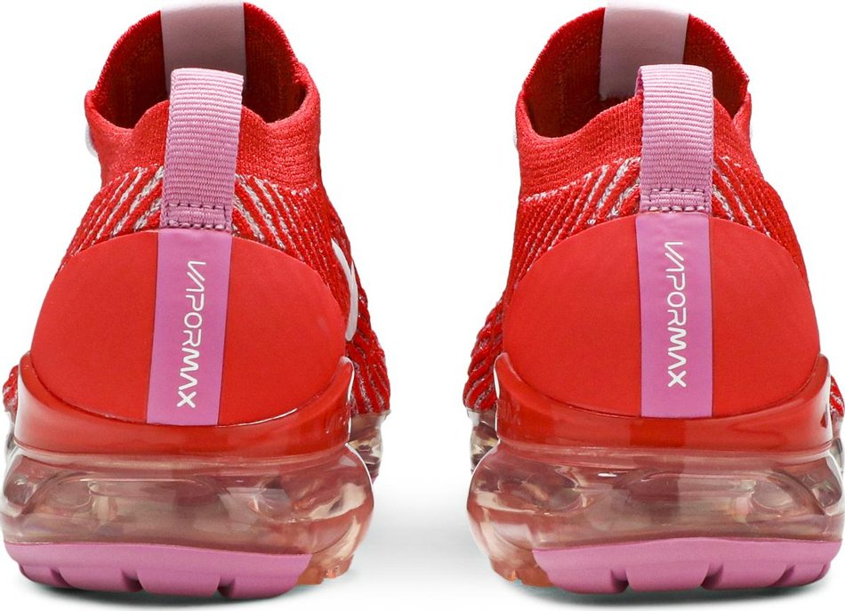 Wmns Air VaporMax Flyknit 3  Track Red  CU4756-600