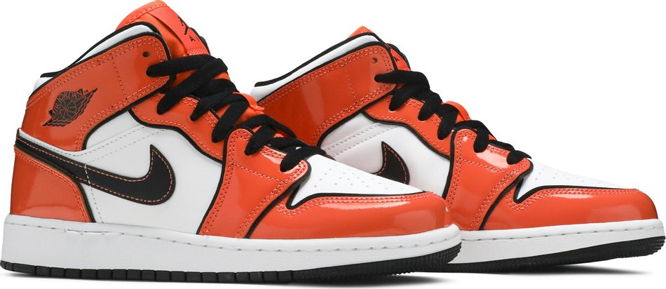 Jordan Reps 1 Mid SE GS  Turf Orange  BQ6931-802
