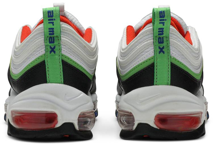 Air Max 97 GS  White Royal Green Nebula  921522-105