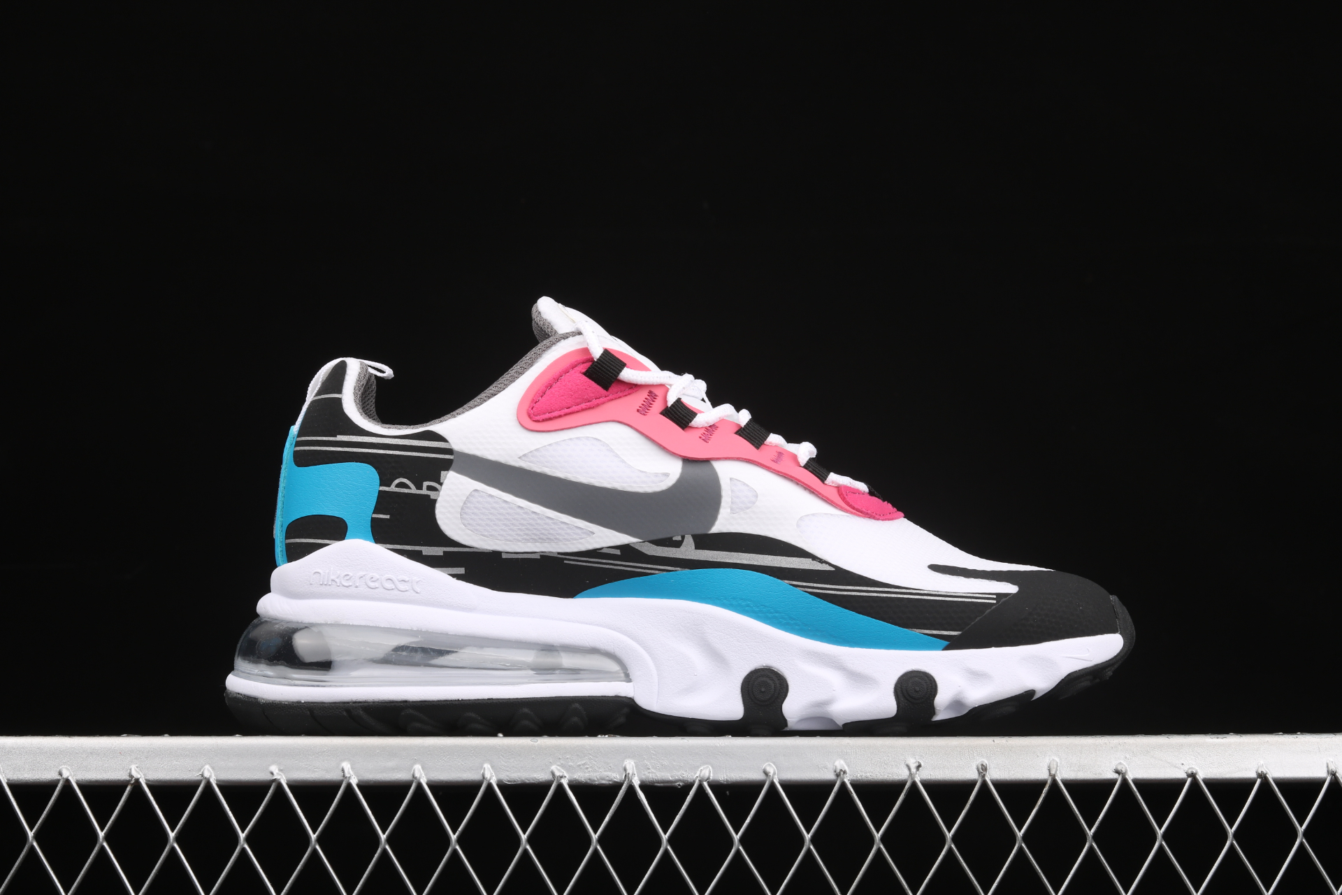 Air Max 270 React  White Laser Blue  DA4303-100