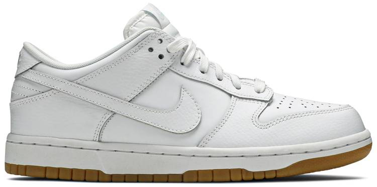 Dunk Low  White Gum  311369-100