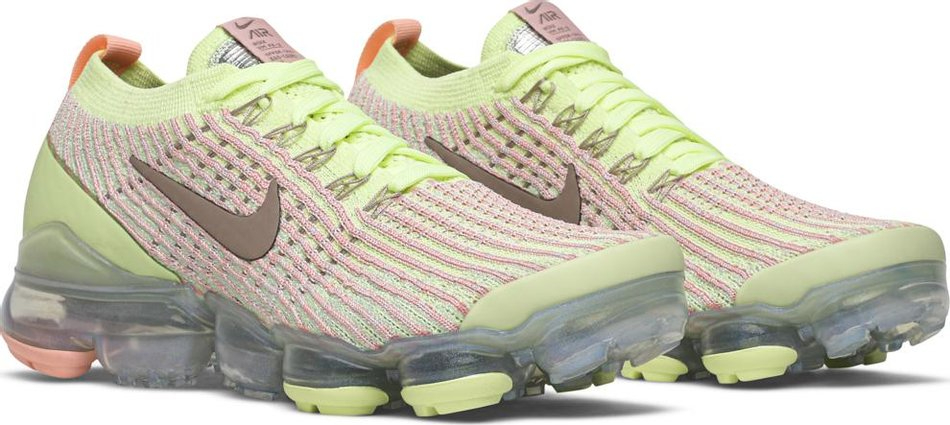 Wmns Air VaporMax Flyknit 3  Barely Volt Pink  AJ6910-700