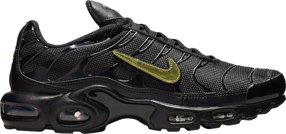 Air Max Plus  Removable Swoosh-Black Gold  CJ9696-001