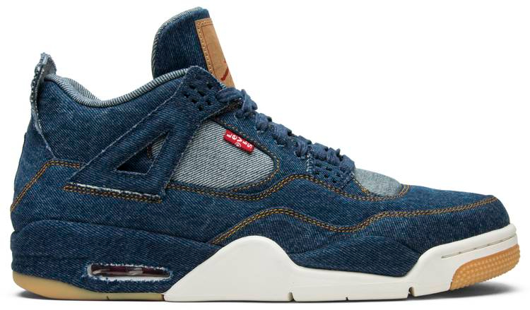 Levi s x Air Jordan 4 Retro  Denim  AO2571-401 Replicas