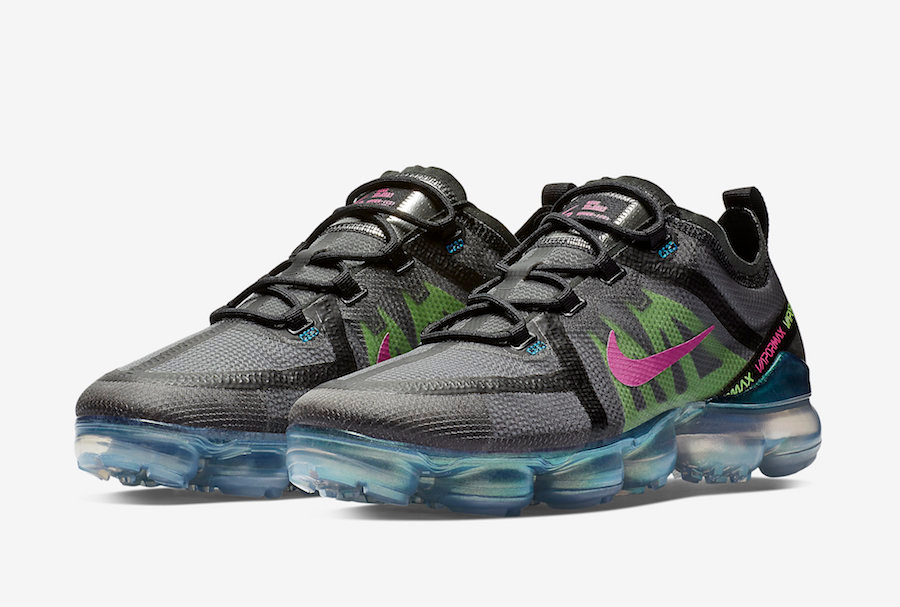 Air VaporMax 2019 PRM  Fuchsia Lime  AT6810-001