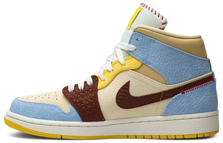 Ma1s0n Chateau Rouge x Air Jordan 1 Mid SE  Fearless CU2803-200