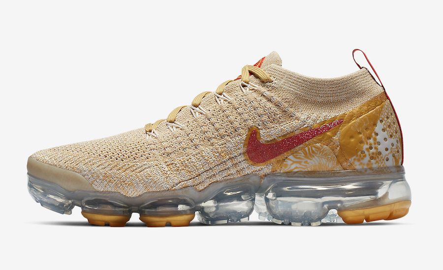 Wmns Air VaporMax 2 Flyknit  Chinese New Year  BQ7037-001