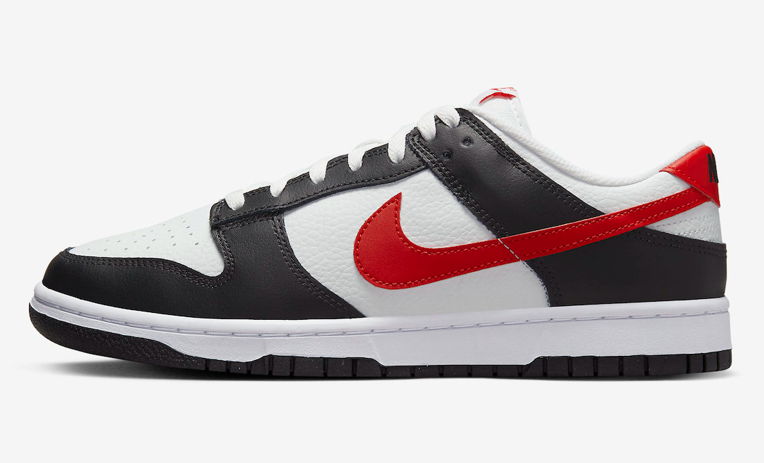 Dunk Low  Black White Red  FB3354-001