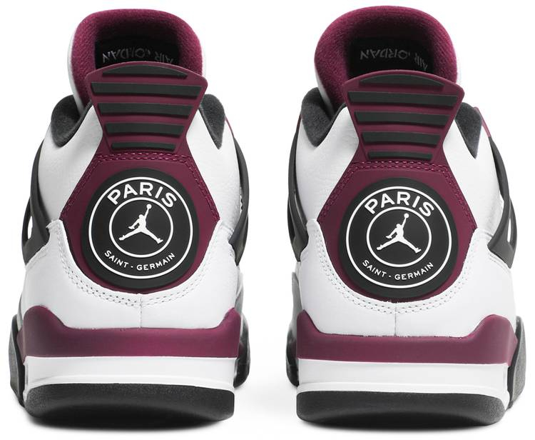 Paris Saint-Germain x Air Jordan 4 Retro  Bordeaux  CZ5624-100 Reps