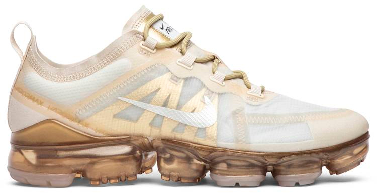 Wmns Air VaporMax 2019  White Gold  AR6632-101