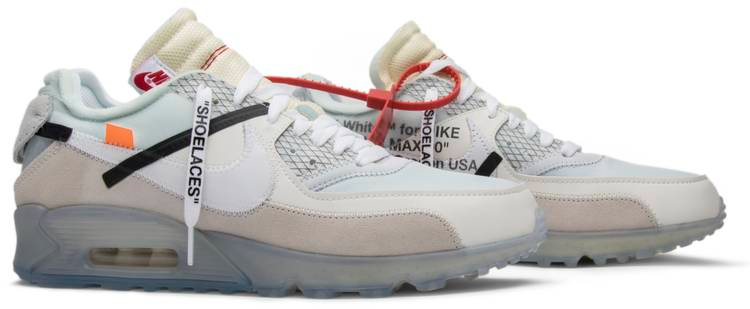 Off-White x Air Max 90  The Ten  AA7293-100