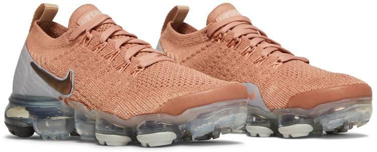Air VaporMax Flyknit 2  Rose Gold  942843-602