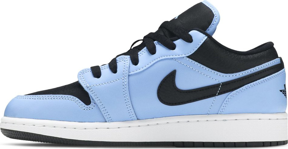 Air Jordan 1 Low GS  University Blue Black  553560-403