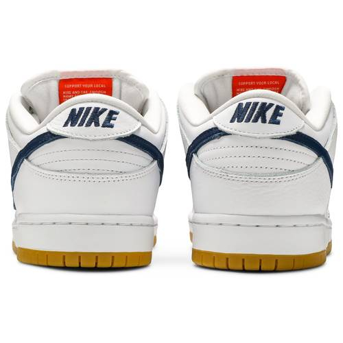 Dunk Low Pro ISO SB  Orange Label   White Navy  CZ2249-100