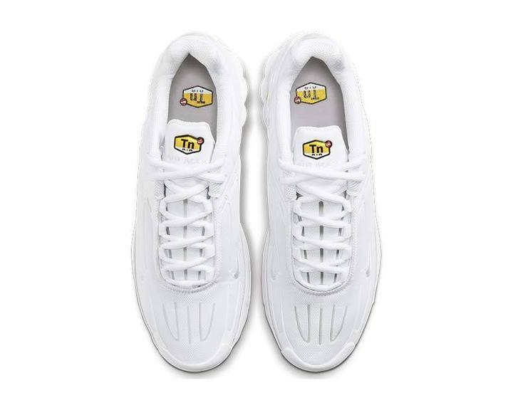 Air Max Plus 3  Triple White  CW1417-100