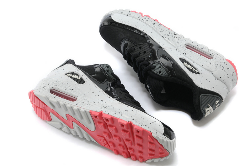 Air Max 90 Splatter Pack Preto C/branco E Laranja 325213-031