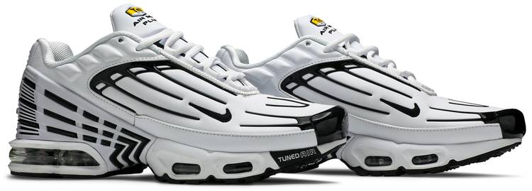 Air Max Plus 3 Leather  White Black  CK6716-100